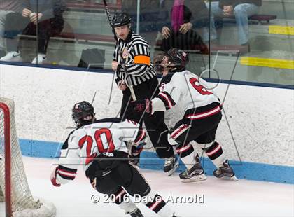 Thumbnail 3 in Reading Memorial vs. Central Catholic (MIAA Division 1A Play-In) photogallery.