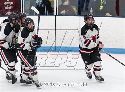 Thumbnail 3 in Reading Memorial vs. Central Catholic (MIAA Division 1A Play-In) photogallery.