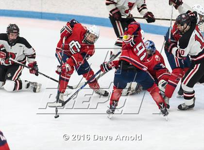 Thumbnail 3 in Reading Memorial vs. Central Catholic (MIAA Division 1A Play-In) photogallery.