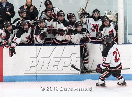 Thumbnail 3 in Reading Memorial vs. Central Catholic (MIAA Division 1A Play-In) photogallery.