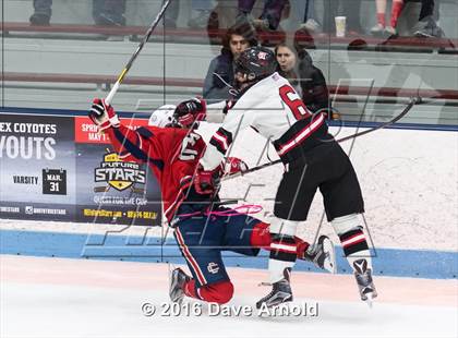 Thumbnail 1 in Reading Memorial vs. Central Catholic (MIAA Division 1A Play-In) photogallery.