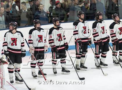 Thumbnail 2 in Reading Memorial vs. Central Catholic (MIAA Division 1A Play-In) photogallery.