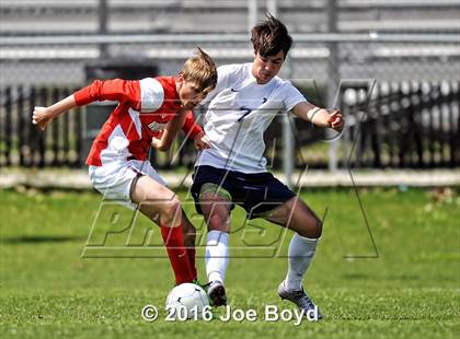 Thumbnail 1 in Bob Jones vs. Huntsville (Southern Soccer Challenge Invitational Tournament) photogallery.