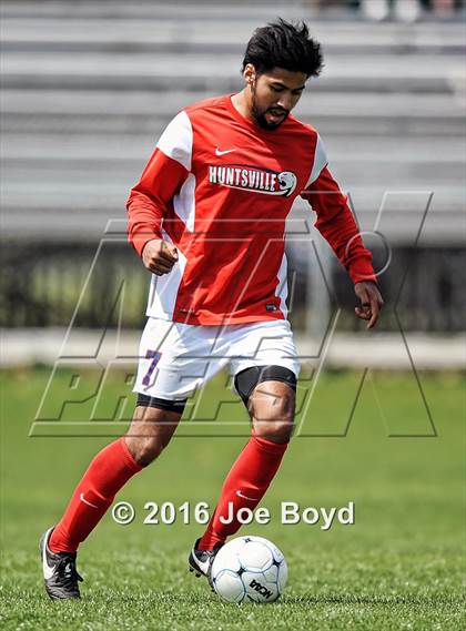 Thumbnail 1 in Bob Jones vs. Huntsville (Southern Soccer Challenge Invitational Tournament) photogallery.