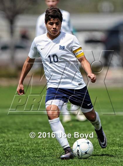 Thumbnail 2 in Bob Jones vs. Huntsville (Southern Soccer Challenge Invitational Tournament) photogallery.
