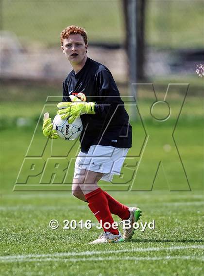 Thumbnail 1 in Bob Jones vs. Huntsville (Southern Soccer Challenge Invitational Tournament) photogallery.
