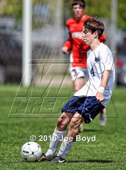 Thumbnail 2 in Bob Jones vs. Huntsville (Southern Soccer Challenge Invitational Tournament) photogallery.