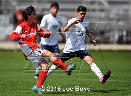 Thumbnail 2 in Bob Jones vs. Huntsville (Southern Soccer Challenge Invitational Tournament) photogallery.