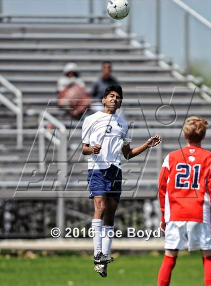 Thumbnail 3 in Bob Jones vs. Huntsville (Southern Soccer Challenge Invitational Tournament) photogallery.