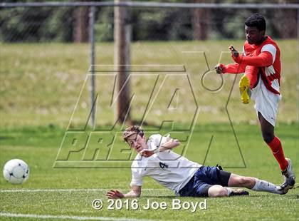 Thumbnail 3 in Bob Jones vs. Huntsville (Southern Soccer Challenge Invitational Tournament) photogallery.