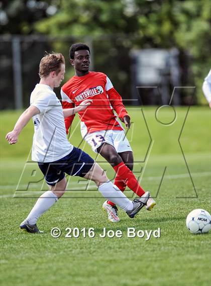 Thumbnail 2 in Bob Jones vs. Huntsville (Southern Soccer Challenge Invitational Tournament) photogallery.