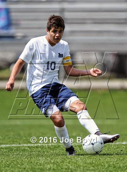 Thumbnail 2 in Bob Jones vs. Huntsville (Southern Soccer Challenge Invitational Tournament) photogallery.