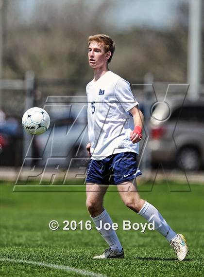 Thumbnail 1 in Bob Jones vs. Huntsville (Southern Soccer Challenge Invitational Tournament) photogallery.