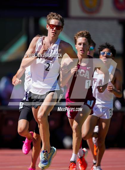 Thumbnail 3 in CHSAA Final 3A (3200 Meter) photogallery.