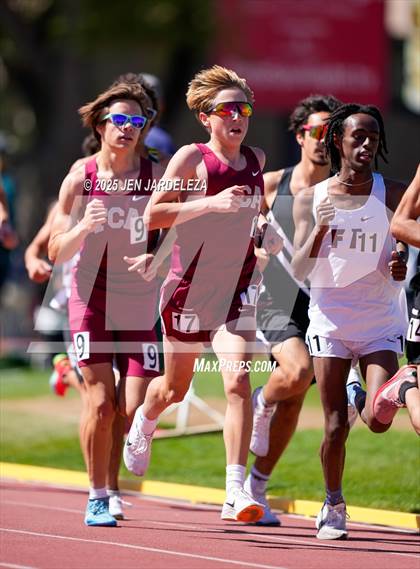 Thumbnail 3 in CHSAA Final 3A (3200 Meter) photogallery.