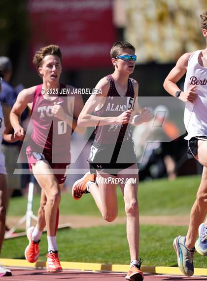 Thumbnail 3 in CHSAA Final 3A (3200 Meter) photogallery.