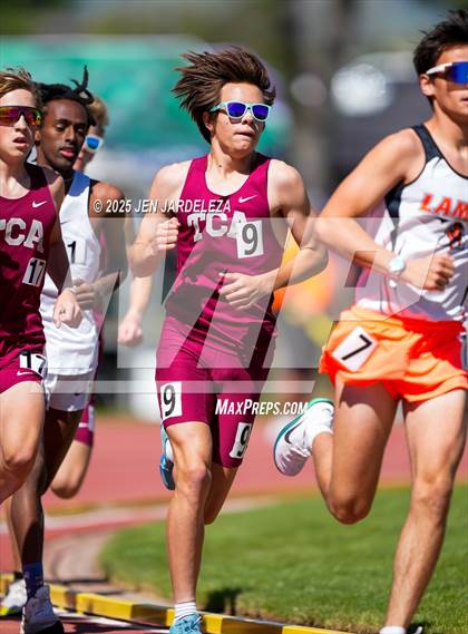 Thumbnail 3 in CHSAA Final 3A (3200 Meter) photogallery.