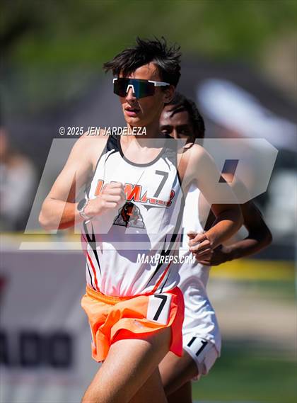 Thumbnail 3 in CHSAA Final 3A (3200 Meter) photogallery.