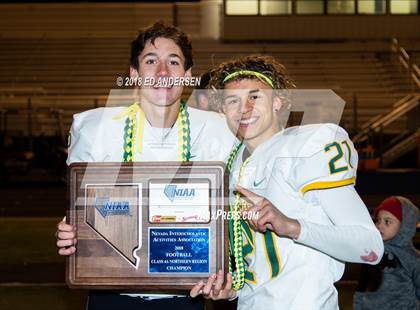 Thumbnail 1 in Bishop Manogue @ Damonte Ranch (NIAA 4A Northern Region Final) photogallery.