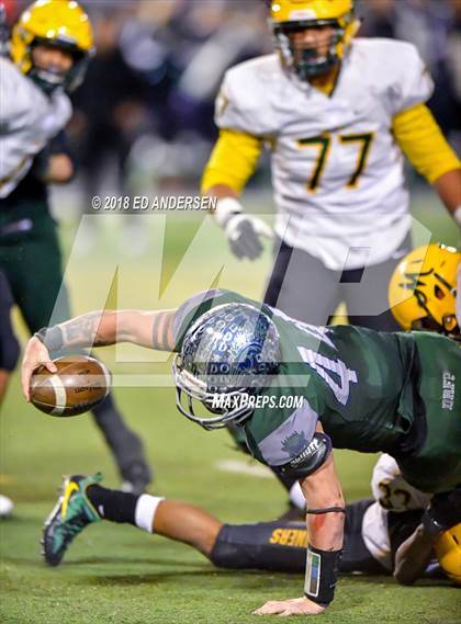 Thumbnail 1 in Bishop Manogue @ Damonte Ranch (NIAA 4A Northern Region Final) photogallery.