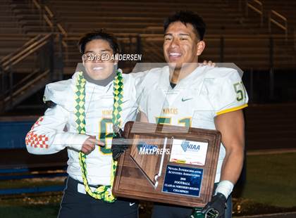 Thumbnail 1 in Bishop Manogue @ Damonte Ranch (NIAA 4A Northern Region Final) photogallery.