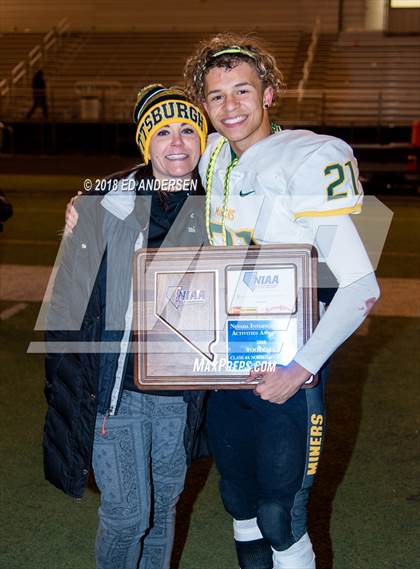 Thumbnail 1 in Bishop Manogue @ Damonte Ranch (NIAA 4A Northern Region Final) photogallery.