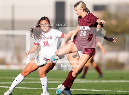 Thumbnail 1 in Rosary Academy @ Hamilton (Arizona Soccer Showcase) photogallery.