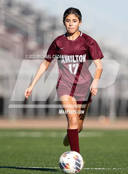 Thumbnail 1 in Rosary Academy @ Hamilton (Arizona Soccer Showcase) photogallery.