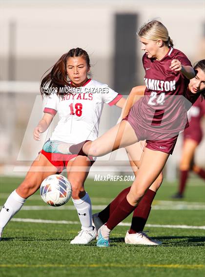 Thumbnail 2 in Rosary Academy @ Hamilton (Arizona Soccer Showcase) photogallery.