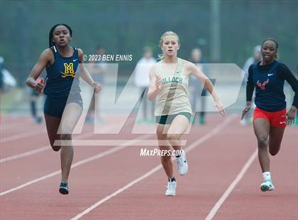 Thumbnail 3 in GIAA State 100M Dash Prelim photogallery.