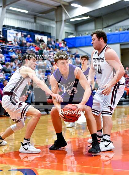 Thumbnail 3 in Perryville vs. Elkins (AAA 3A Regional Playoff) photogallery.