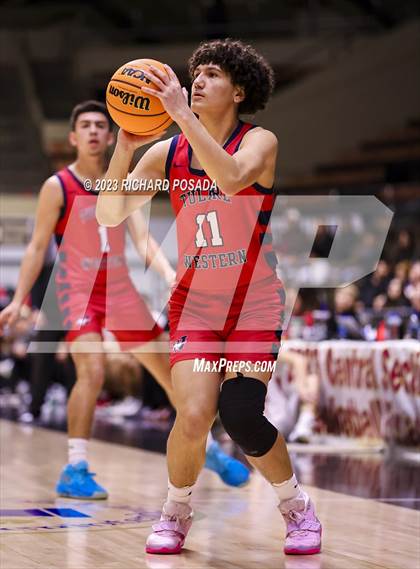 Thumbnail 2 in Tulare Western vs. Kerman (CIF CS Division IV Championship) photogallery.