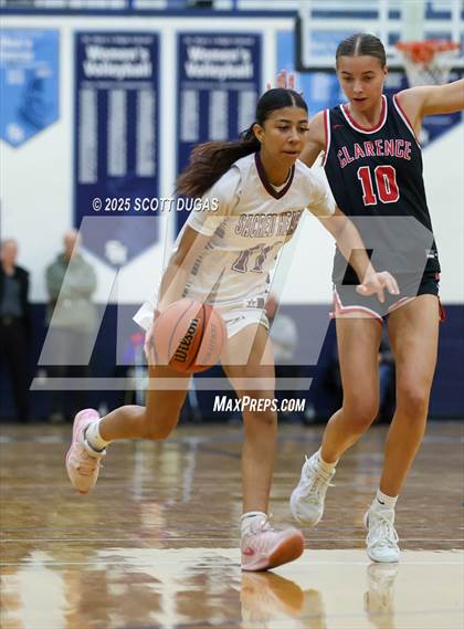 Thumbnail 1 in Sacred Heart Academy vs. Clarence photogallery.