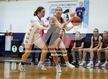 Thumbnail 3 in Sacred Heart Academy vs. Clarence photogallery.