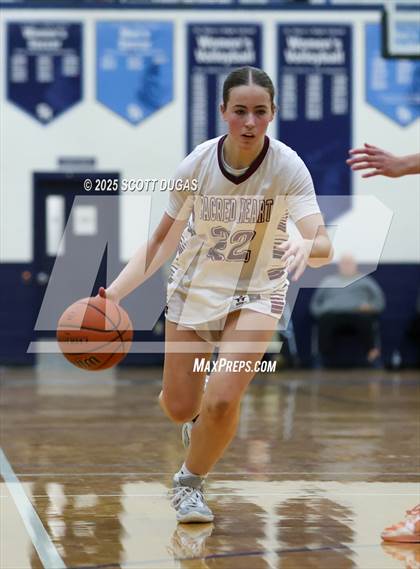 Thumbnail 1 in Sacred Heart Academy vs. Clarence photogallery.