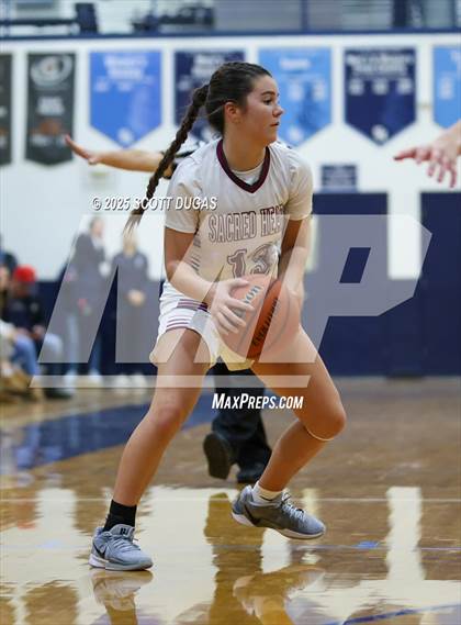 Thumbnail 2 in Sacred Heart Academy vs. Clarence photogallery.