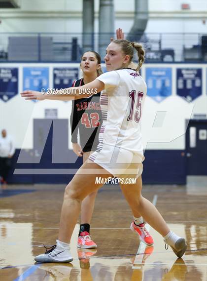 Thumbnail 2 in Sacred Heart Academy vs. Clarence photogallery.