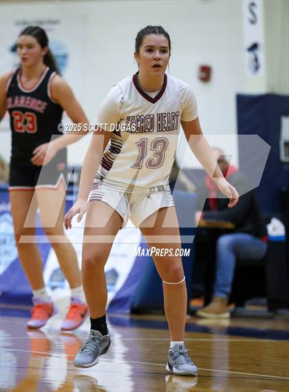 Thumbnail 3 in Sacred Heart Academy vs. Clarence photogallery.