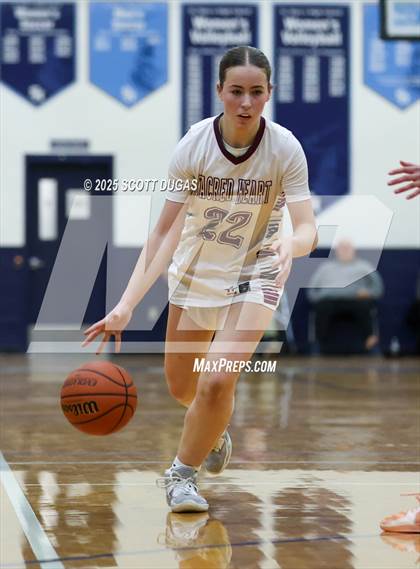 Thumbnail 3 in Sacred Heart Academy vs. Clarence photogallery.