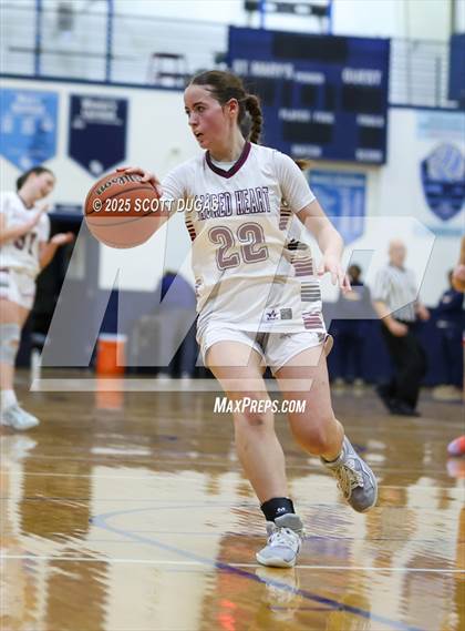 Thumbnail 3 in Sacred Heart Academy vs. Clarence photogallery.