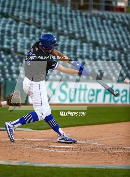 Thumbnail 2 in Rocklin vs. Davis (@ Sutter Health Park) photogallery.