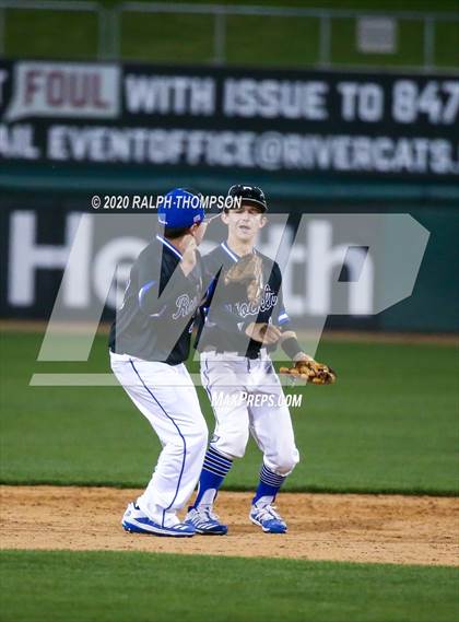 Thumbnail 2 in Rocklin vs. Davis (@ Sutter Health Park) photogallery.