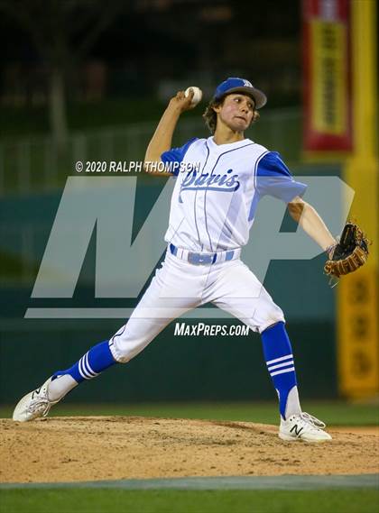 Thumbnail 2 in Rocklin vs. Davis (@ Sutter Health Park) photogallery.