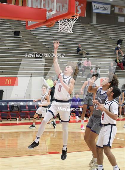 Thumbnail 1 in Klein Cain vs Tompkins (McDonald's Texas Invitational) photogallery.