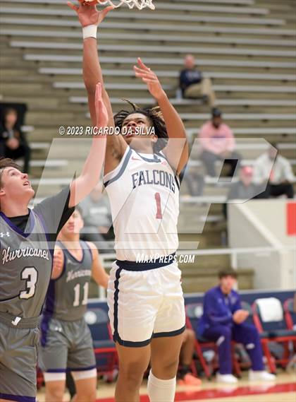 Thumbnail 3 in Klein Cain vs Tompkins (McDonald's Texas Invitational) photogallery.