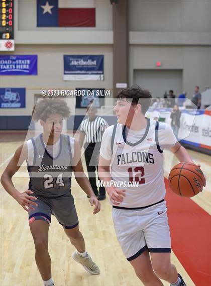 Thumbnail 3 in Klein Cain vs Tompkins (McDonald's Texas Invitational) photogallery.