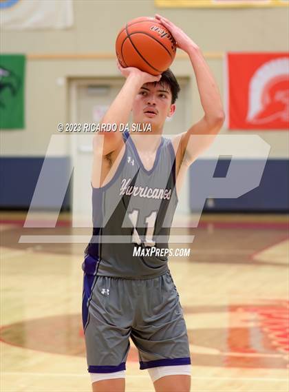 Thumbnail 2 in Klein Cain vs Tompkins (McDonald's Texas Invitational) photogallery.