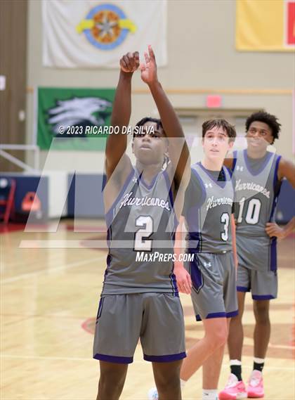 Thumbnail 3 in Klein Cain vs Tompkins (McDonald's Texas Invitational) photogallery.