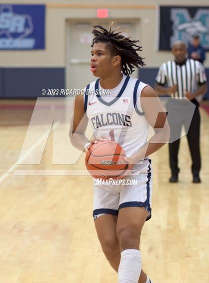 Thumbnail 2 in Klein Cain vs Tompkins (McDonald's Texas Invitational) photogallery.