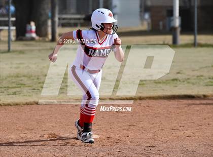 Thumbnail 2 in Mineral Wells vs Millsap (Jacksboro Softball Tournament) photogallery.